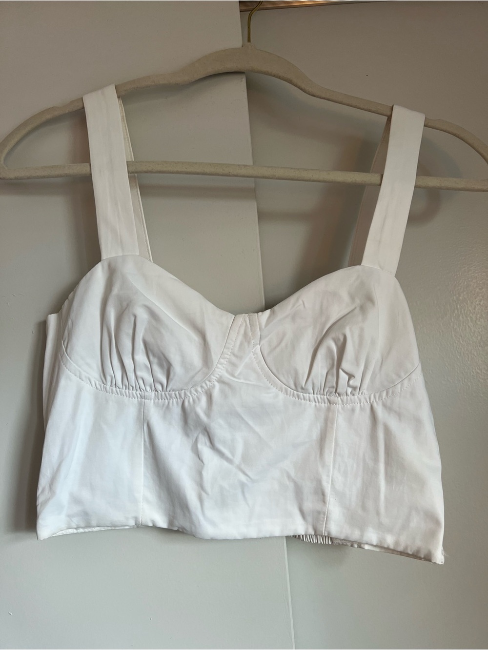 Princess Polly Ivory Structured Bustier Top
